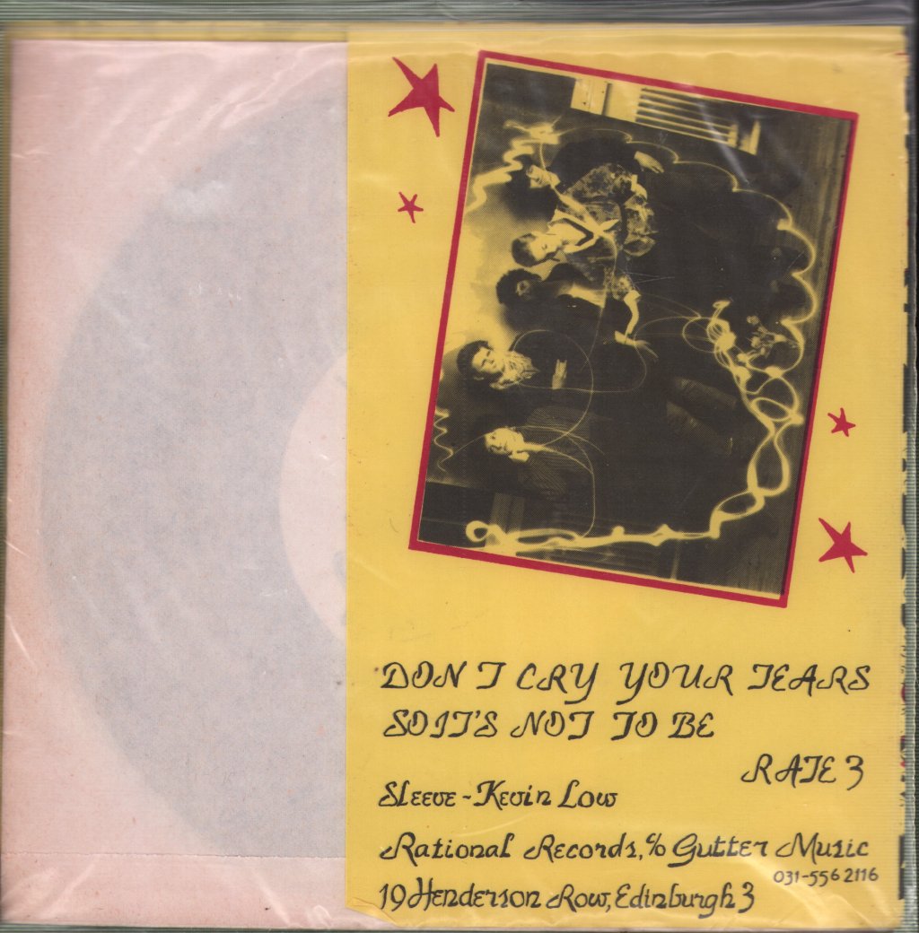 Delmontes - Don't Cry Your Tears - 7 Inch