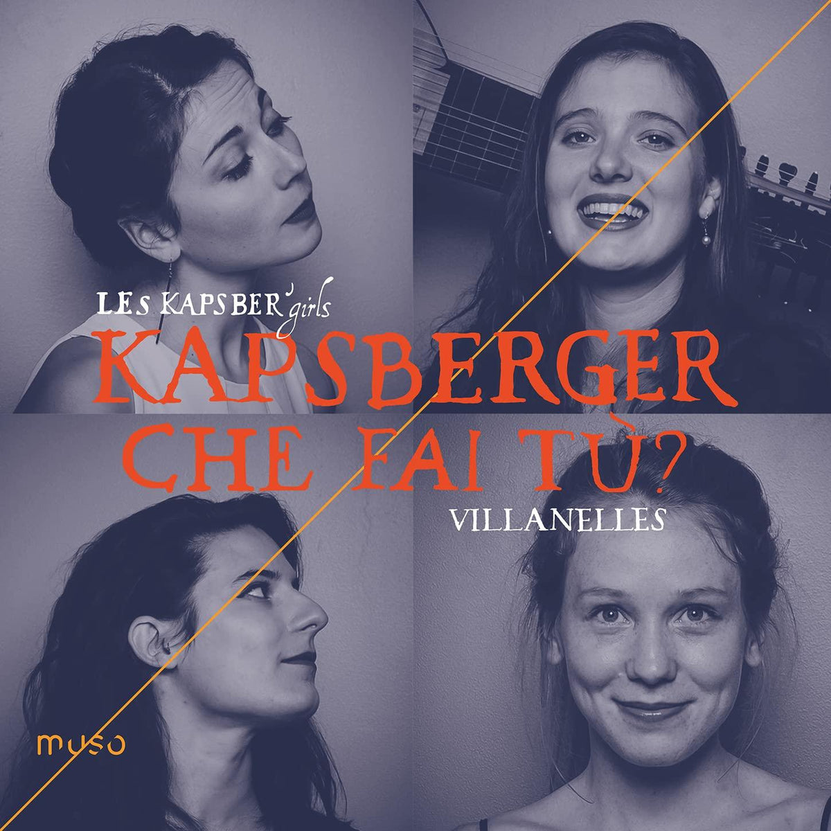 Les Kapsber'Girls - Kapsberger: Che Fai Tu? (Villanelles) - Cd
