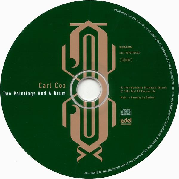 Carl Cox - Two Paintings And A Drum - Cd