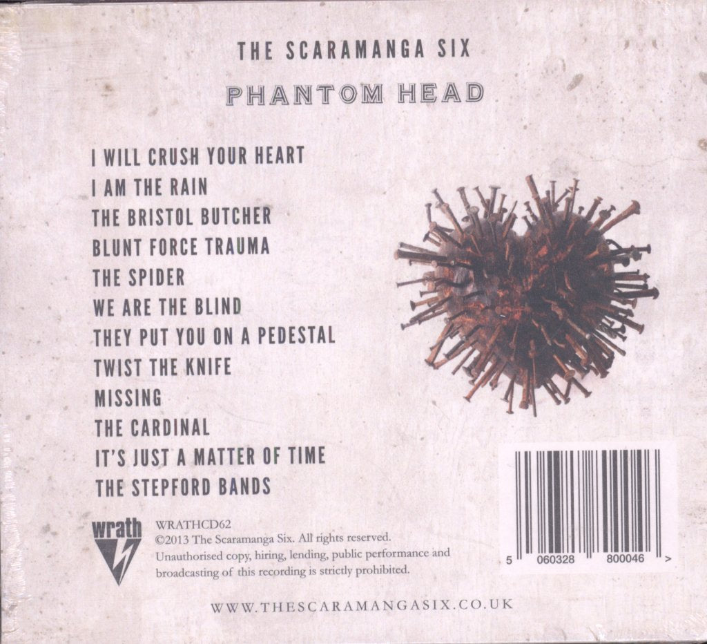 Scaramanga Six - Phantom Head - Cd