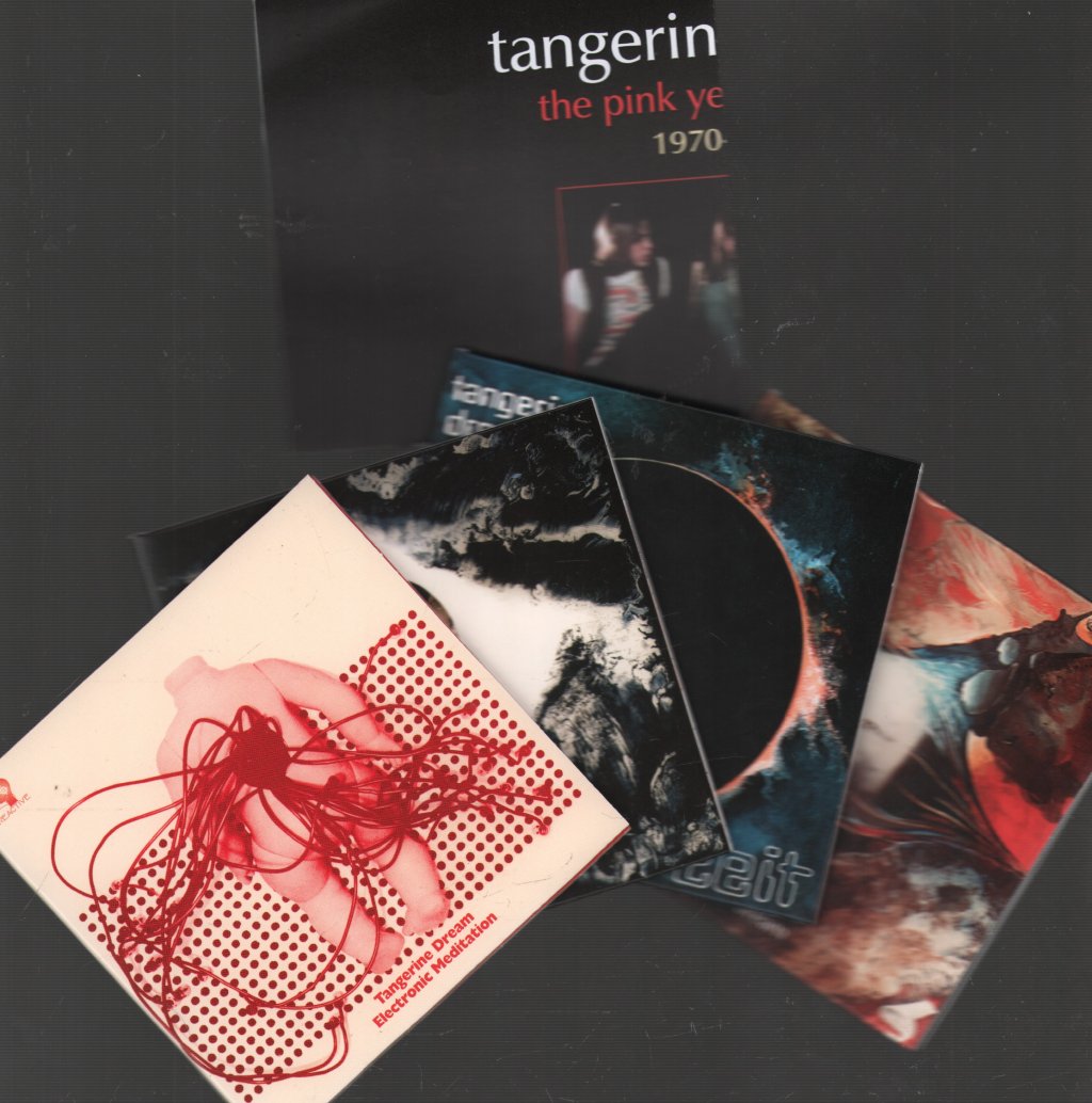 Tangerine Dream - Pink Years Albums 1970-1973 - Cd Set