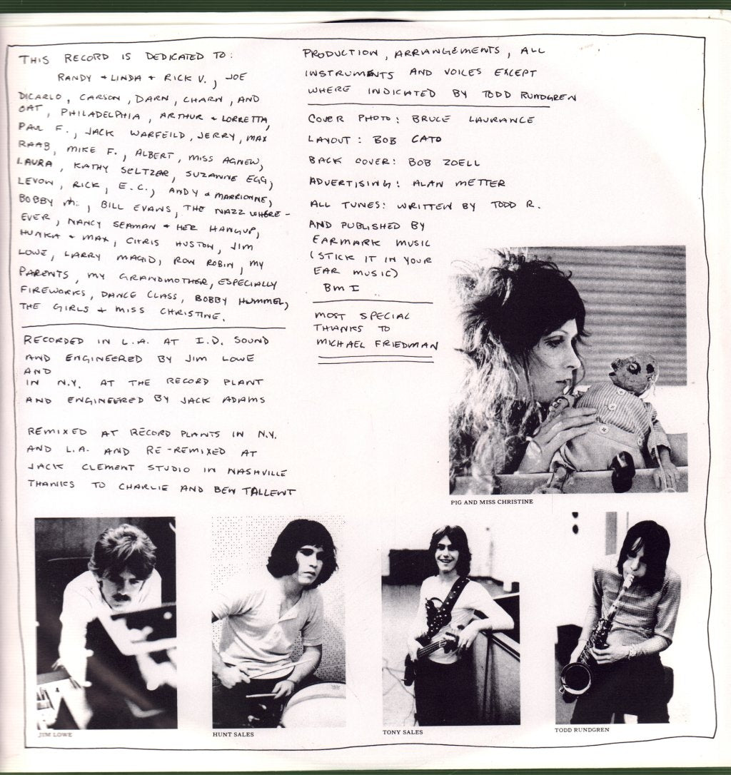 Todd Rundgren - Runt - Lp