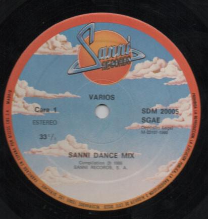 Various Artists - Sanni Dance Mix - Lp