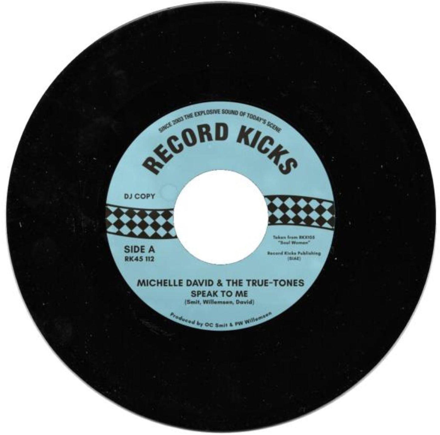 Michelle David & The True-Tones - Speak To Me / Running - 7 Inch