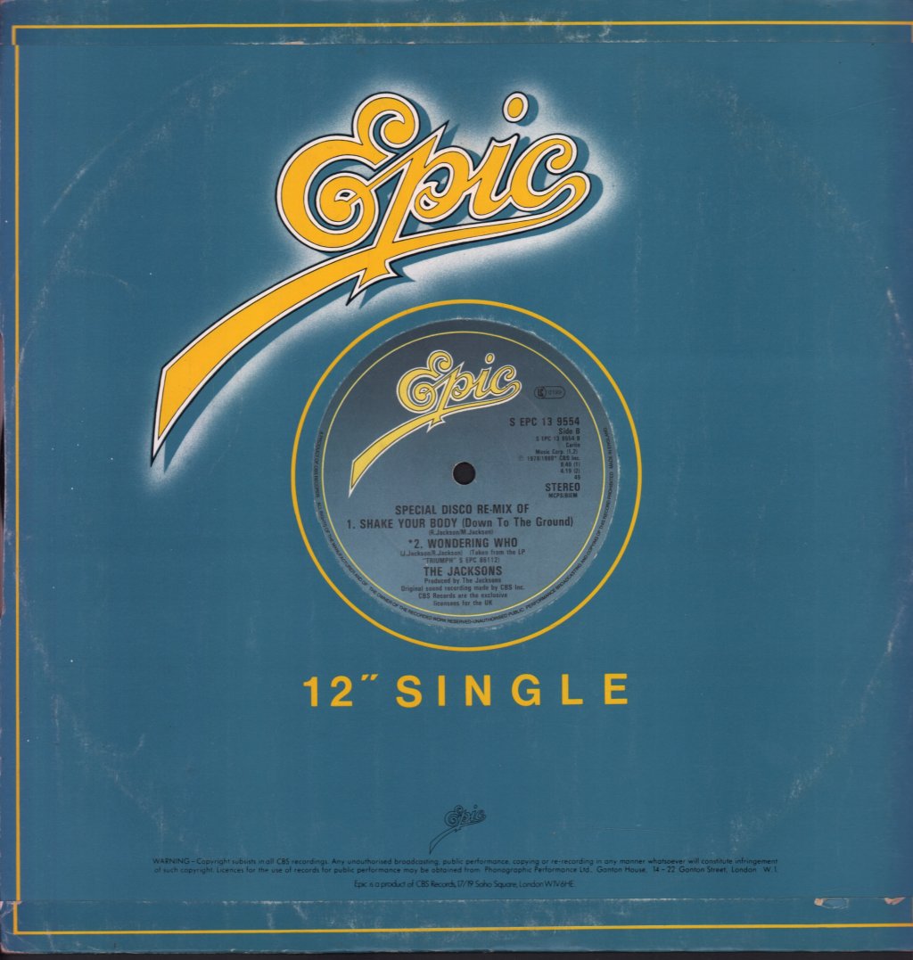 Jacksons (Us Group) - Can You Feel It - 12 Inch