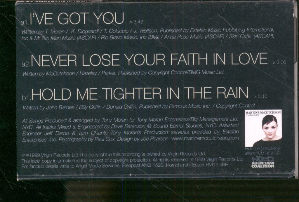 Martine Mccutcheon - I've Got You - Cassette