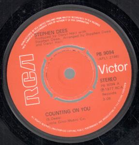 Stephen Dees - Counting On You - 7 Inch