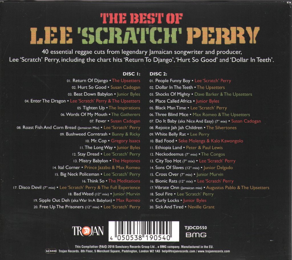 Lee Perry - Best Of Lee 'Scratch' Perry - Double Cd