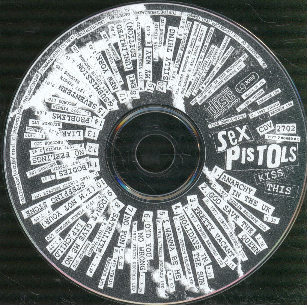 Sex Pistols - Kiss This - Cd