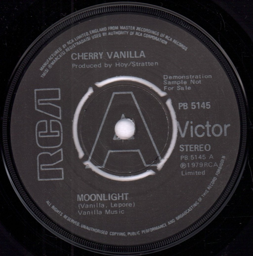 Cherry Vanilla - Moonlight - 7 Inch