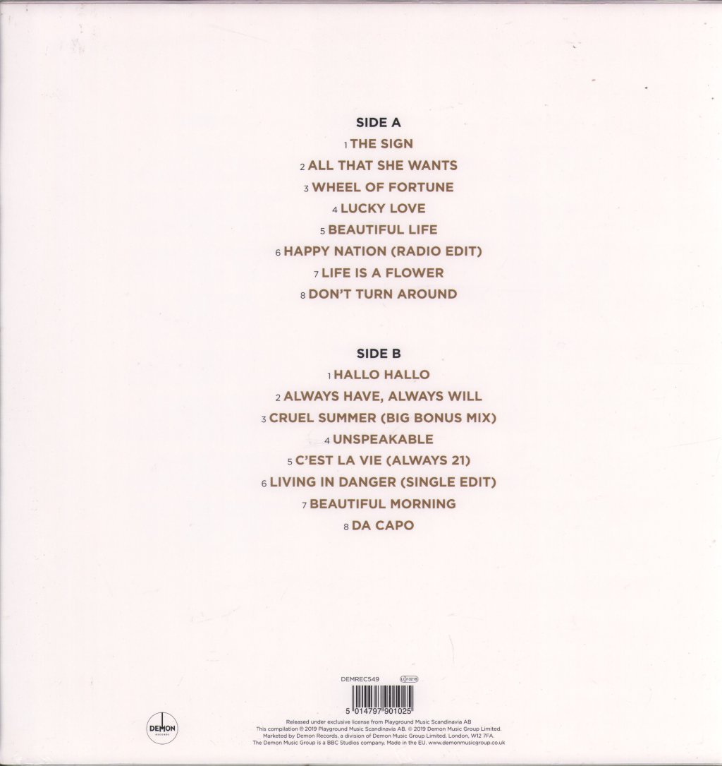 Ace Of Base - Gold - Lp