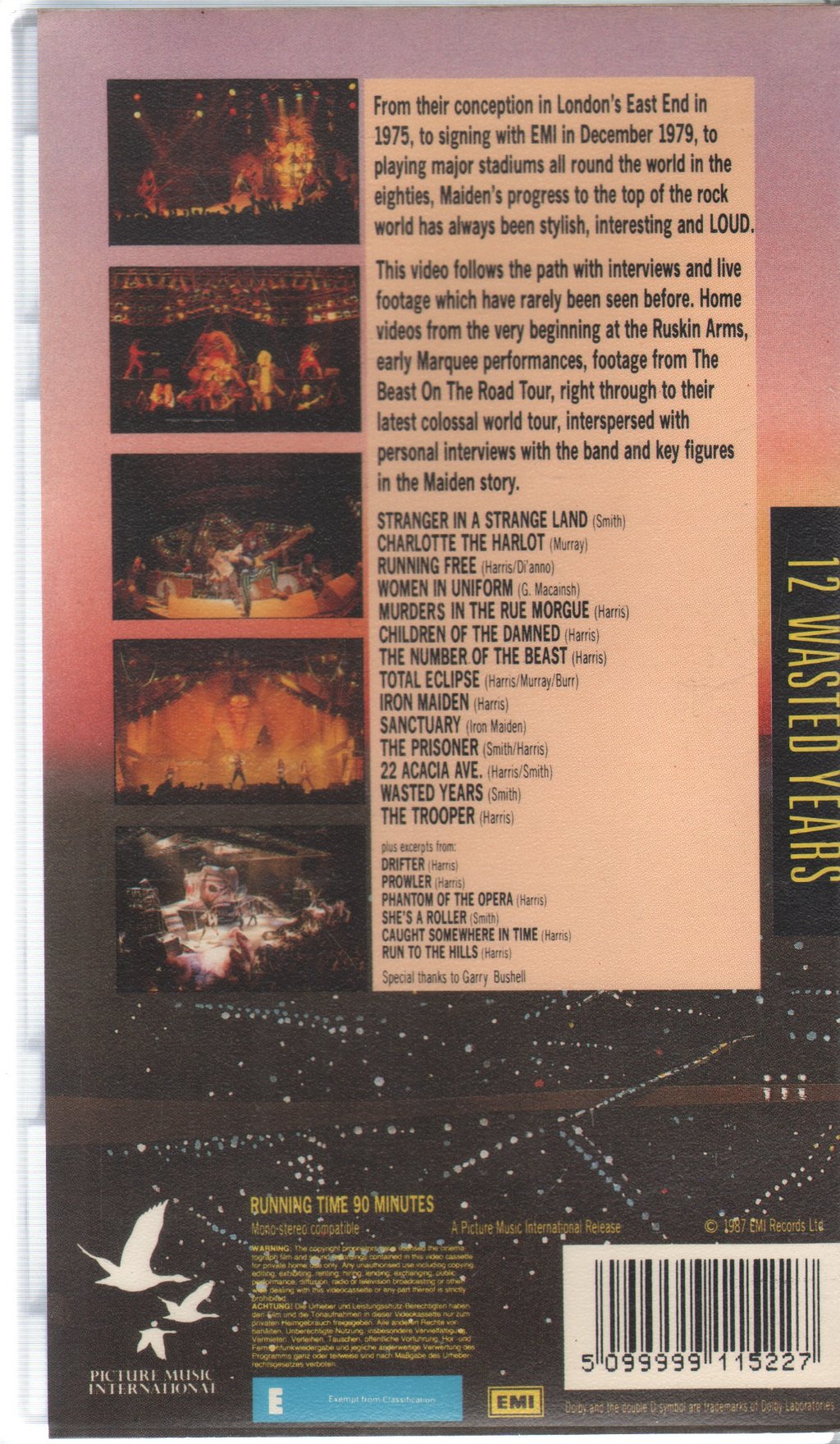 Iron Maiden - 12 Wasted Years - Video