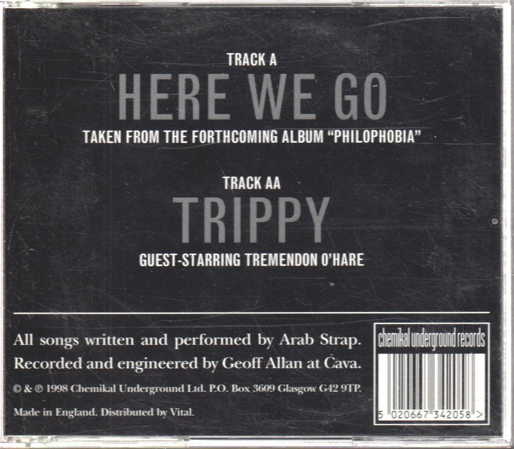 Arab Strap - Here We Go & Trippy - Cd