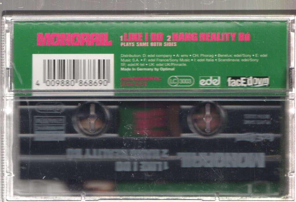 Monorail - Like I Do - Cassette