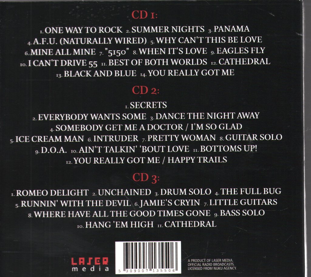 Van Halen - Wildfire - Cd Set