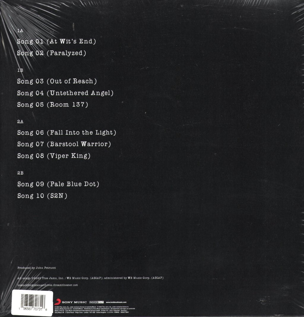 Dream Theater - Lost Not Forgotten Archives: Distance Over Time Demos (2018) - Double Lp