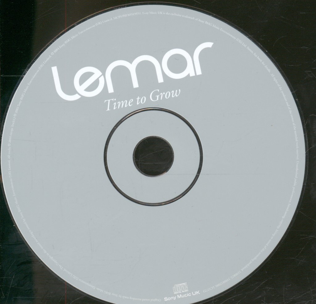 Lemar - Time To Grow - Cd