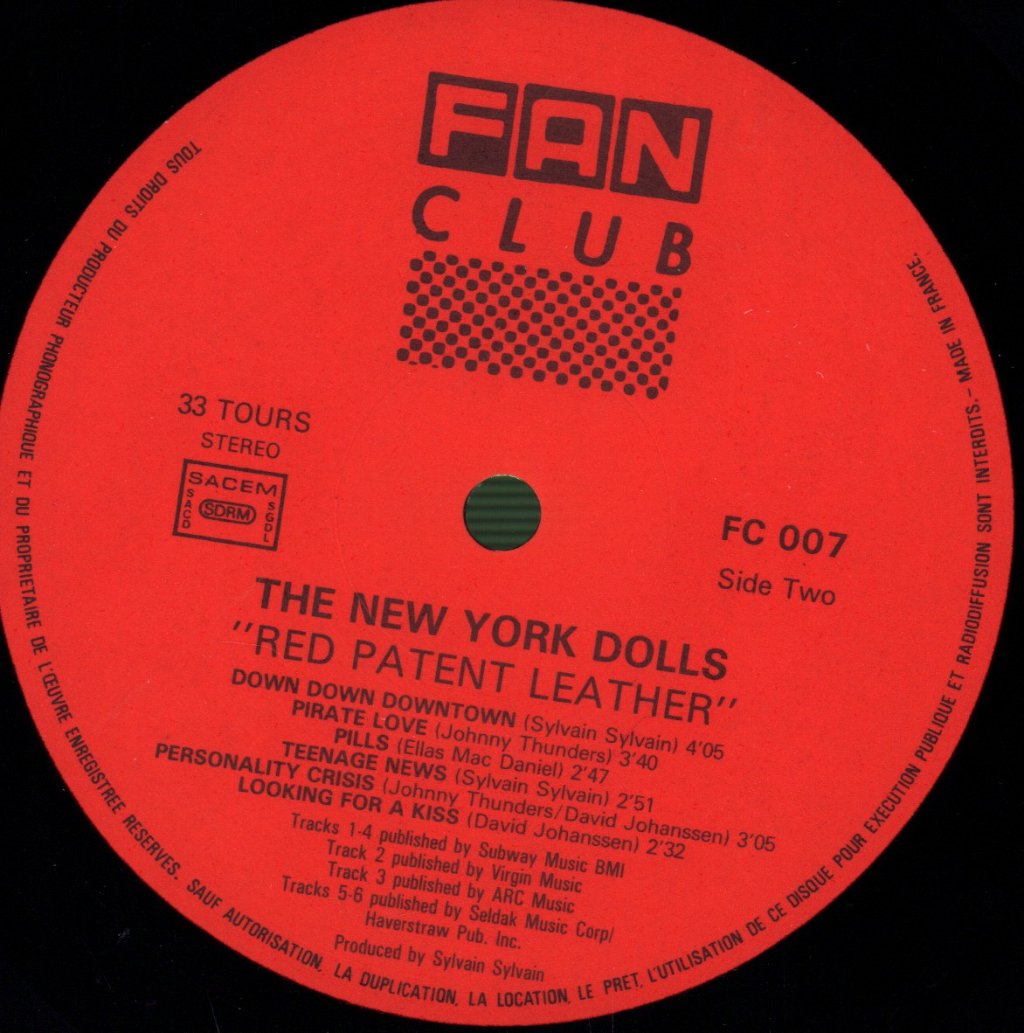 New York Dolls - Red Patent Leather - Lp