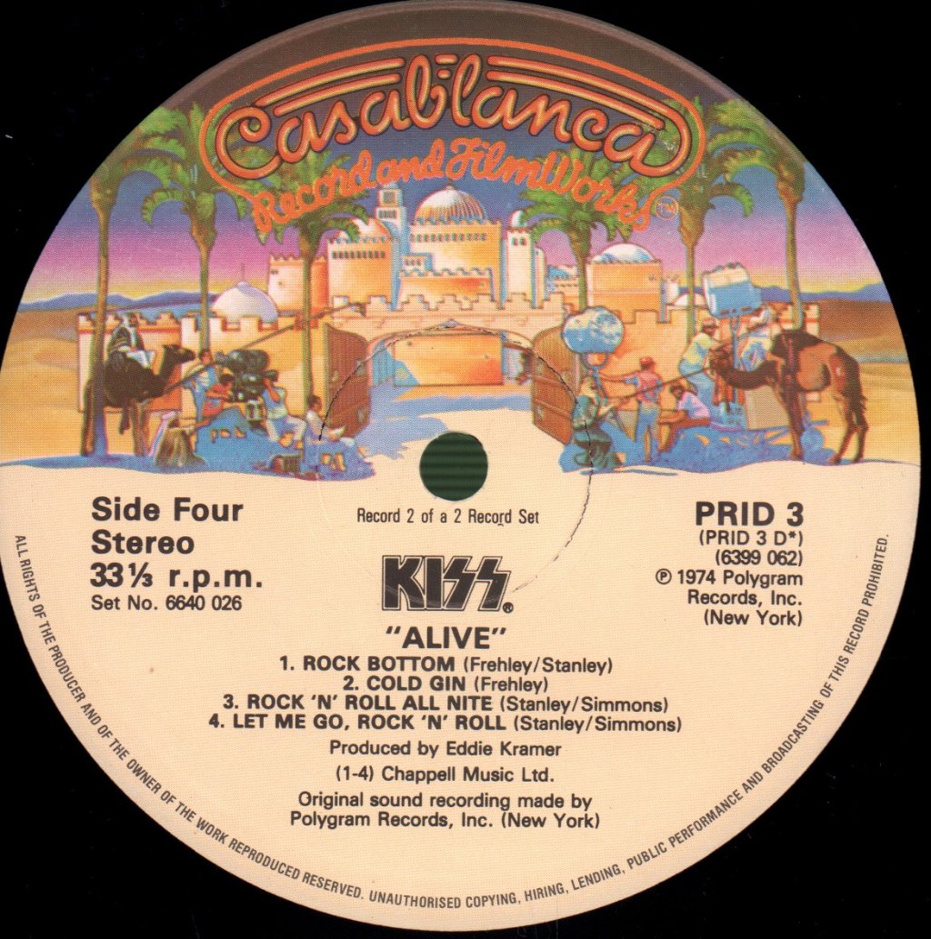 Kiss - Alive! - Double Lp