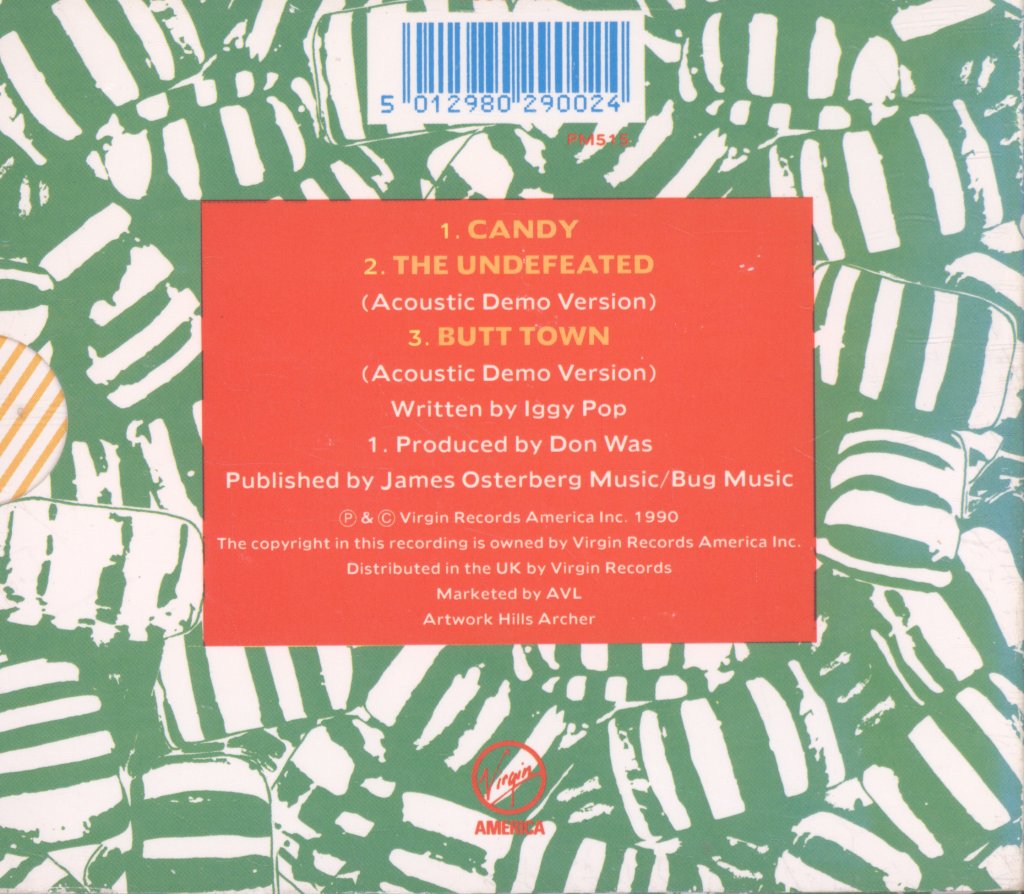 Iggy Pop - Candy - Cd