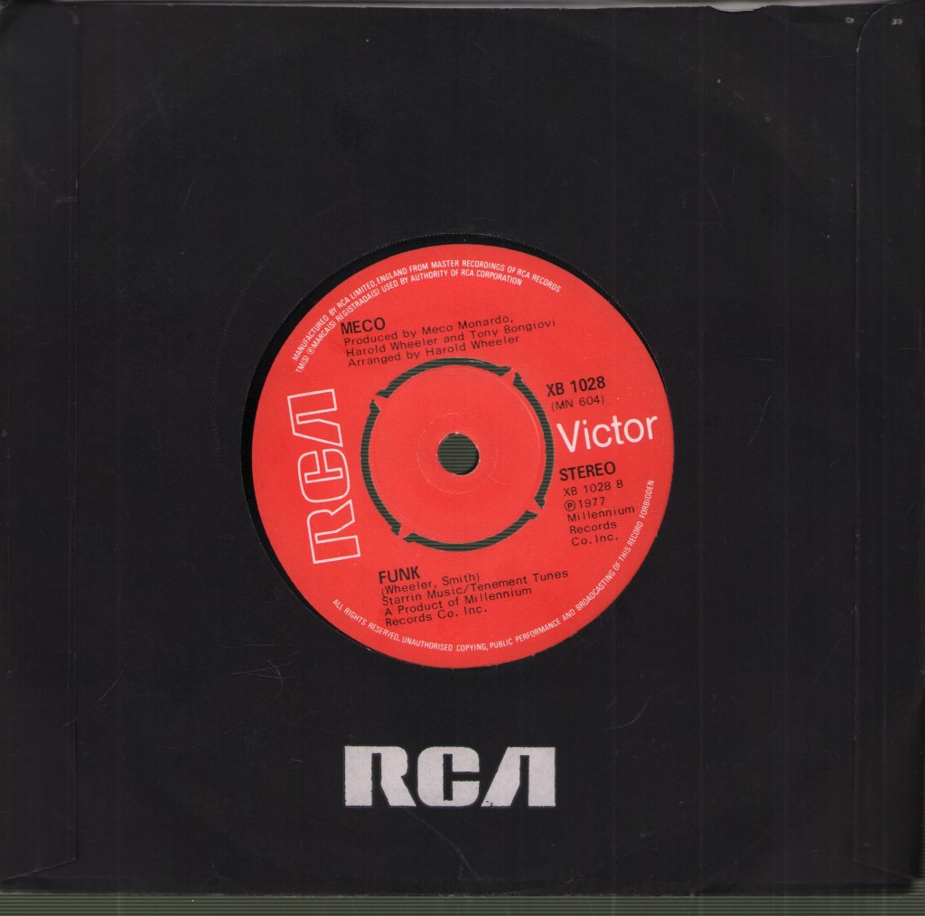 Meco - Star Wars Theme/Cantina Band - 7 Inch
