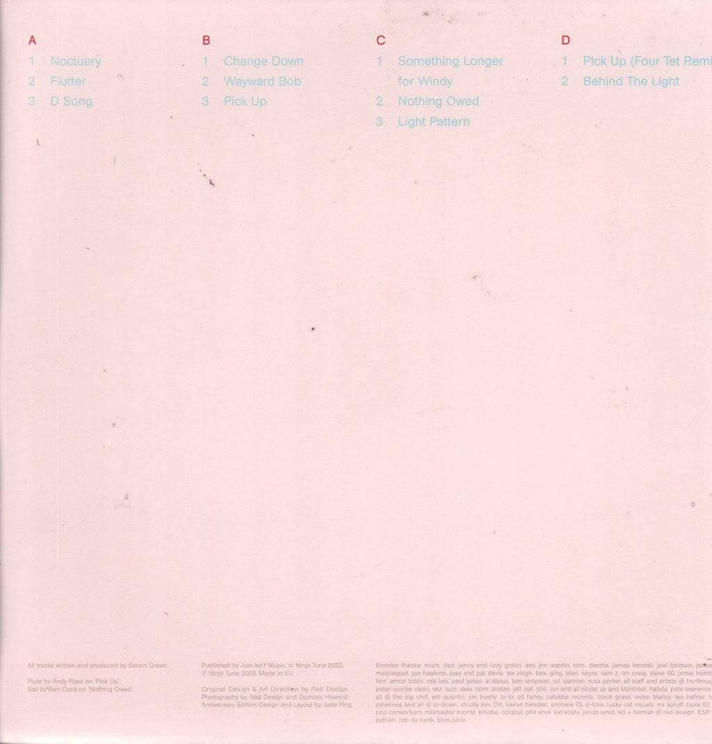 Bonobo - Dial 'M' for Monkey - Double Lp