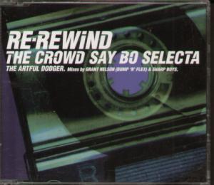 Artful Dodger (R&B Group) - Re Rewind The Crowd Say Bo Selcta - Cd