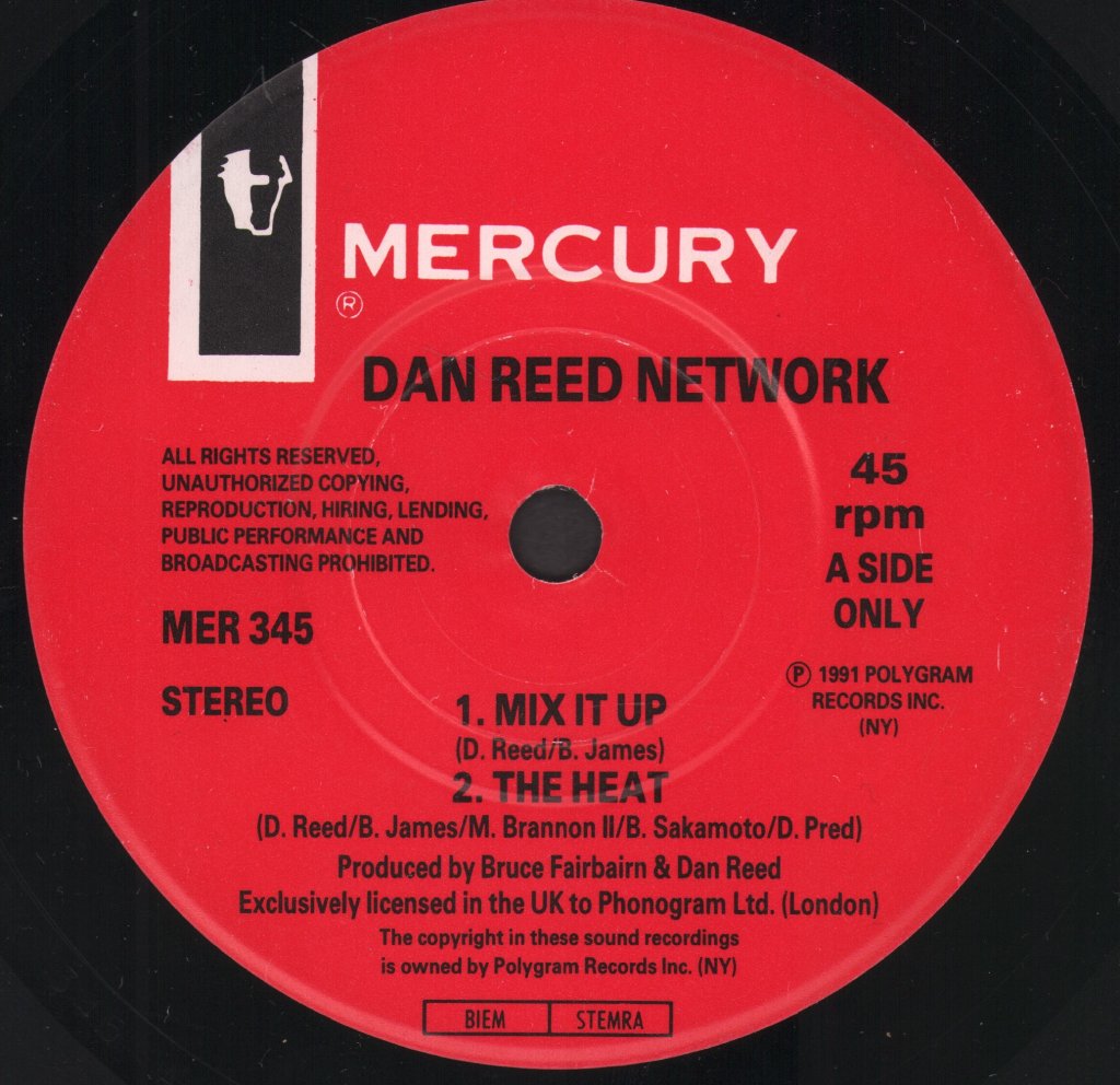 Dan Reed Network - Mix It Up - 7 Inch