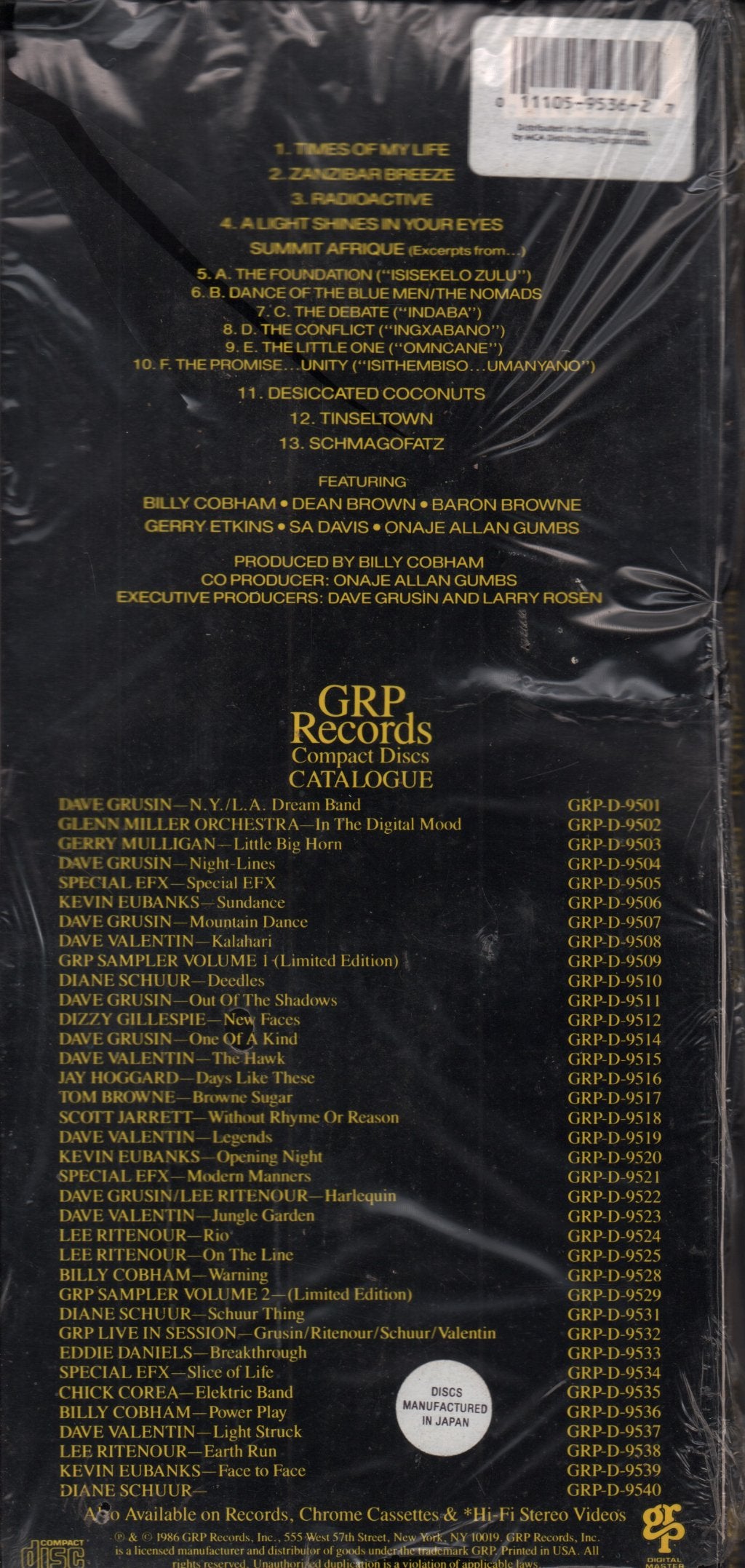 Billy Cobham - Powerplay - Cd