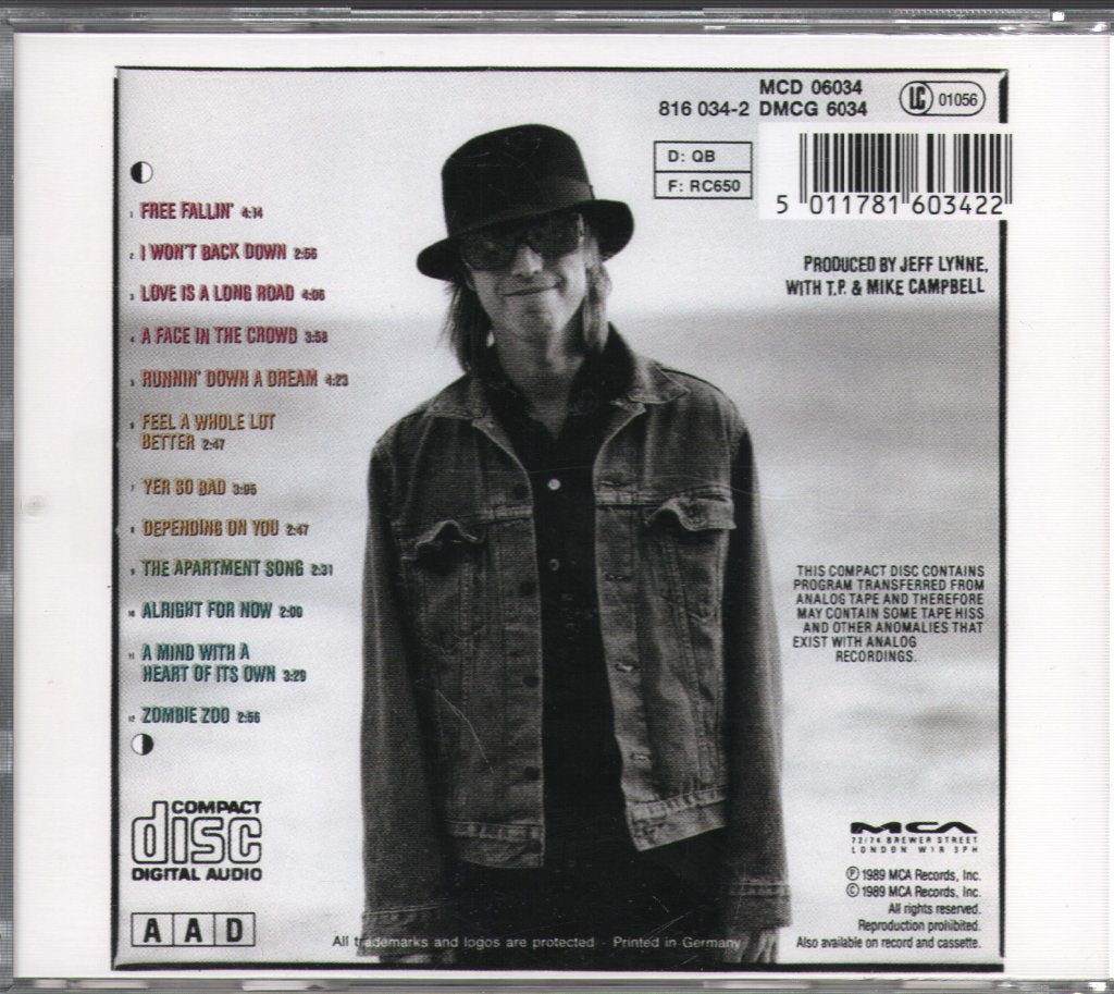 Tom Petty - Full Moon Fever - Cd