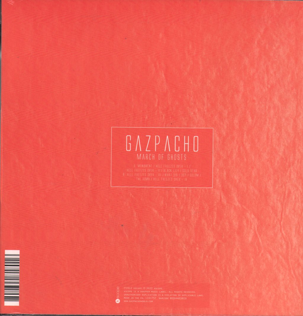 Gazpacho - March of Ghosts - Lp