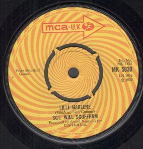 Sgt Will Scuffham - Lilli Marlene - 7 Inch
