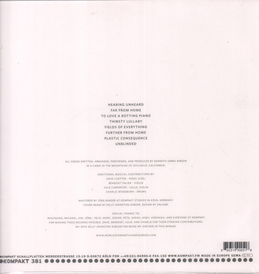 Kenneth James Gibson - In The Fields Of Nothing - Lp