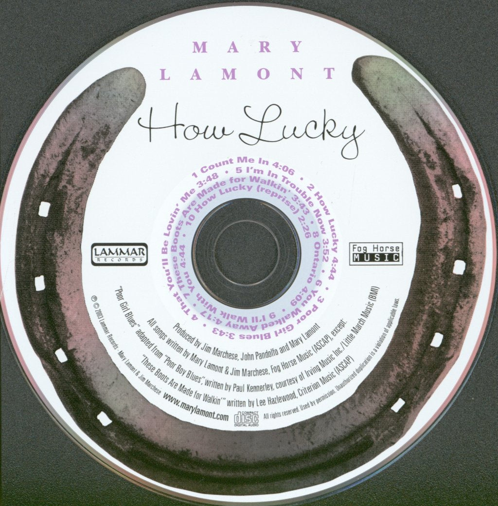 Mary Lamont - How Lucky - Cd