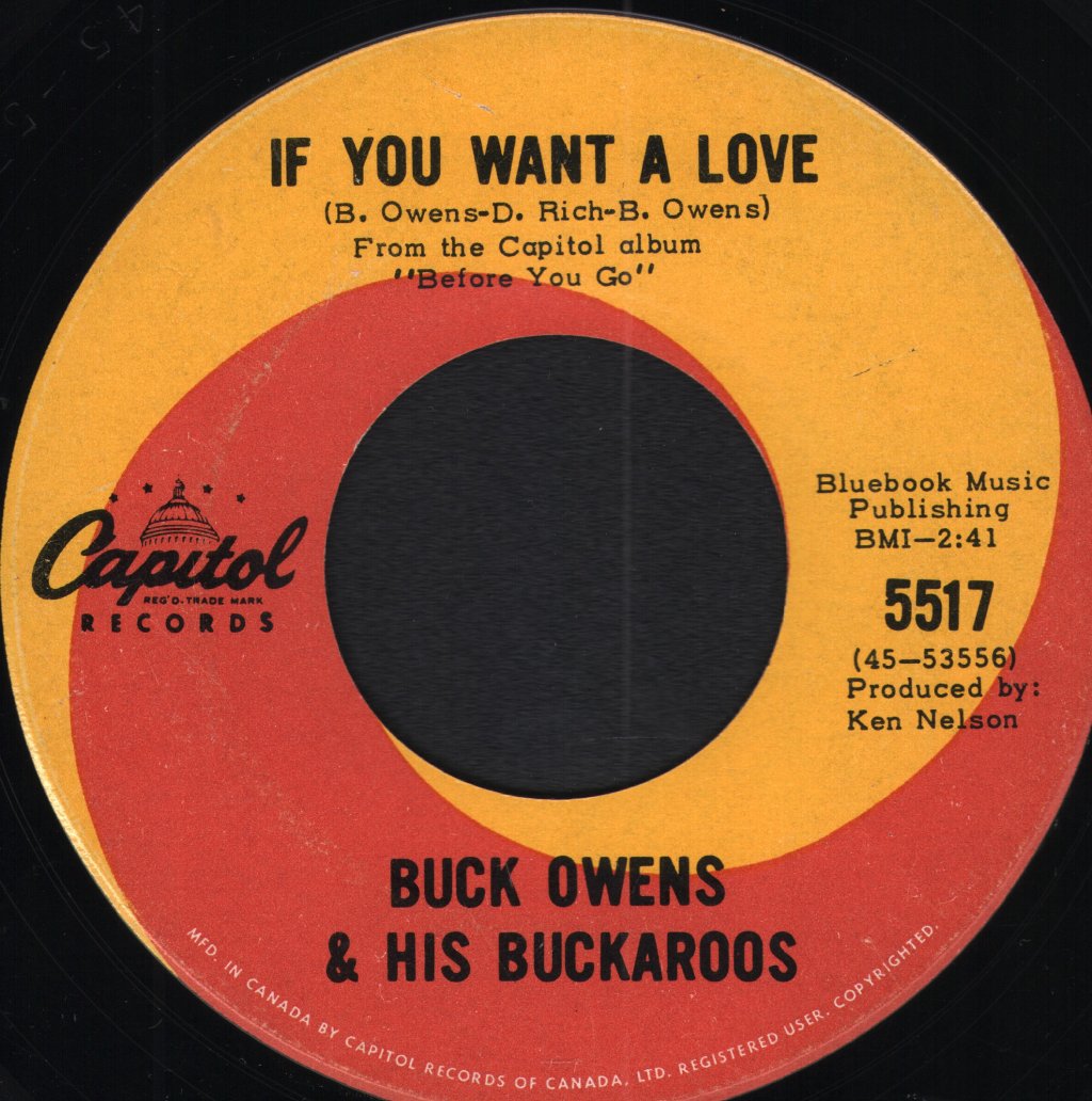 Buck Owens And His Buckaroos - Buckaroo - 7 Inch