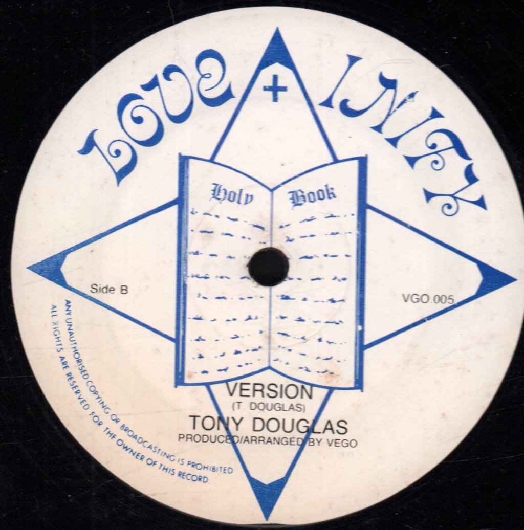Tony Douglas - It's Not Because I Don't Love You - 12 Inch