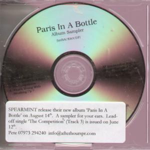 Spearmint - Paris In A Bottle - Cdr