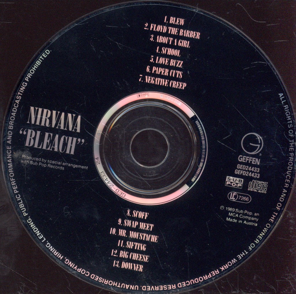 Nirvana - Bleach - Cd