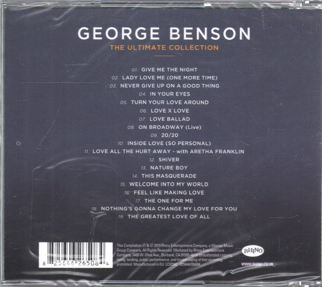 George Benson - Ultimate Collection - Cd