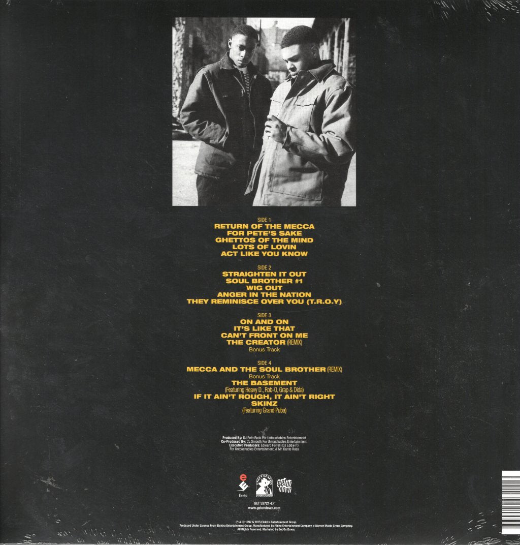 Pete Rock & C.L. Smooth - Mecca And The Soul Brother - Double Lp