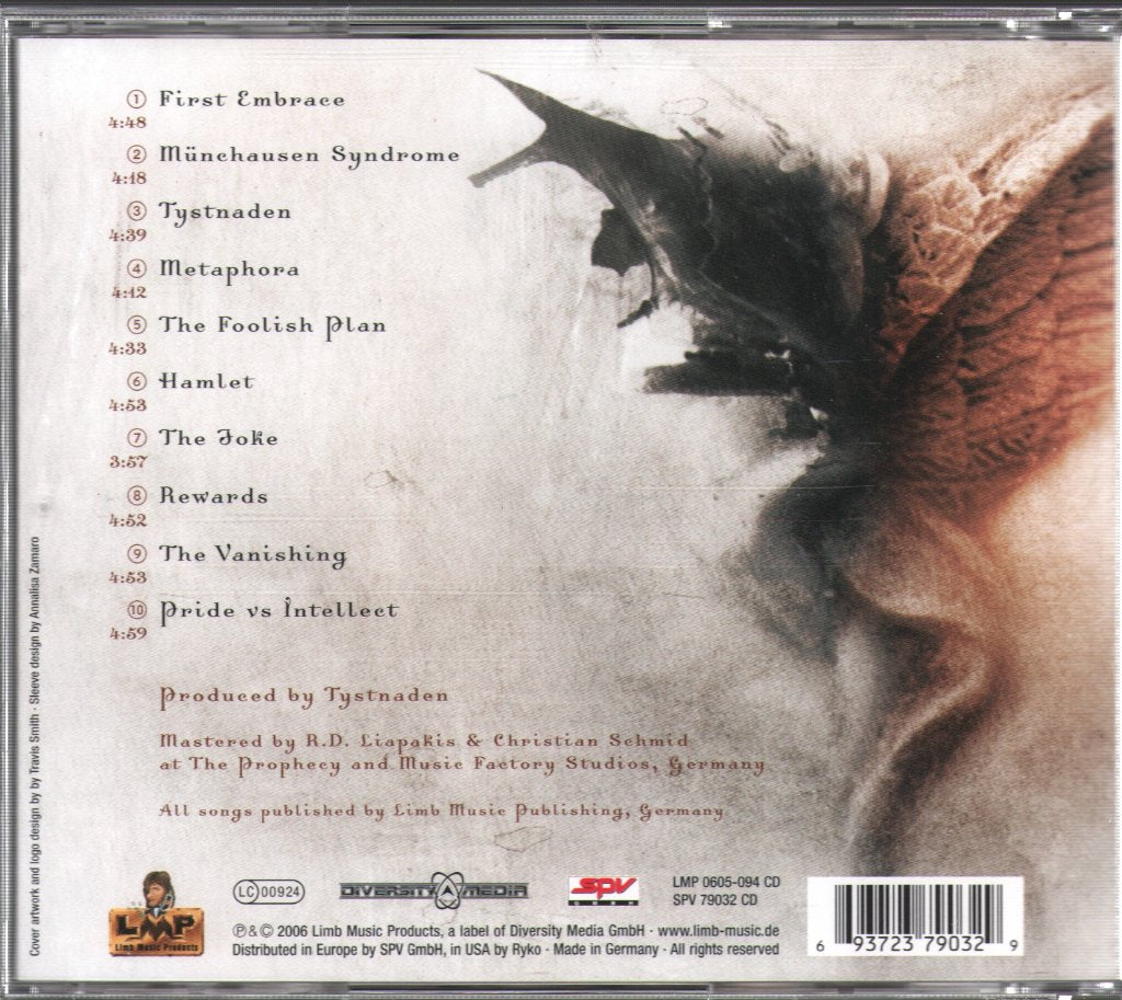 Tystnaden - Sham Of Perfection - Cd