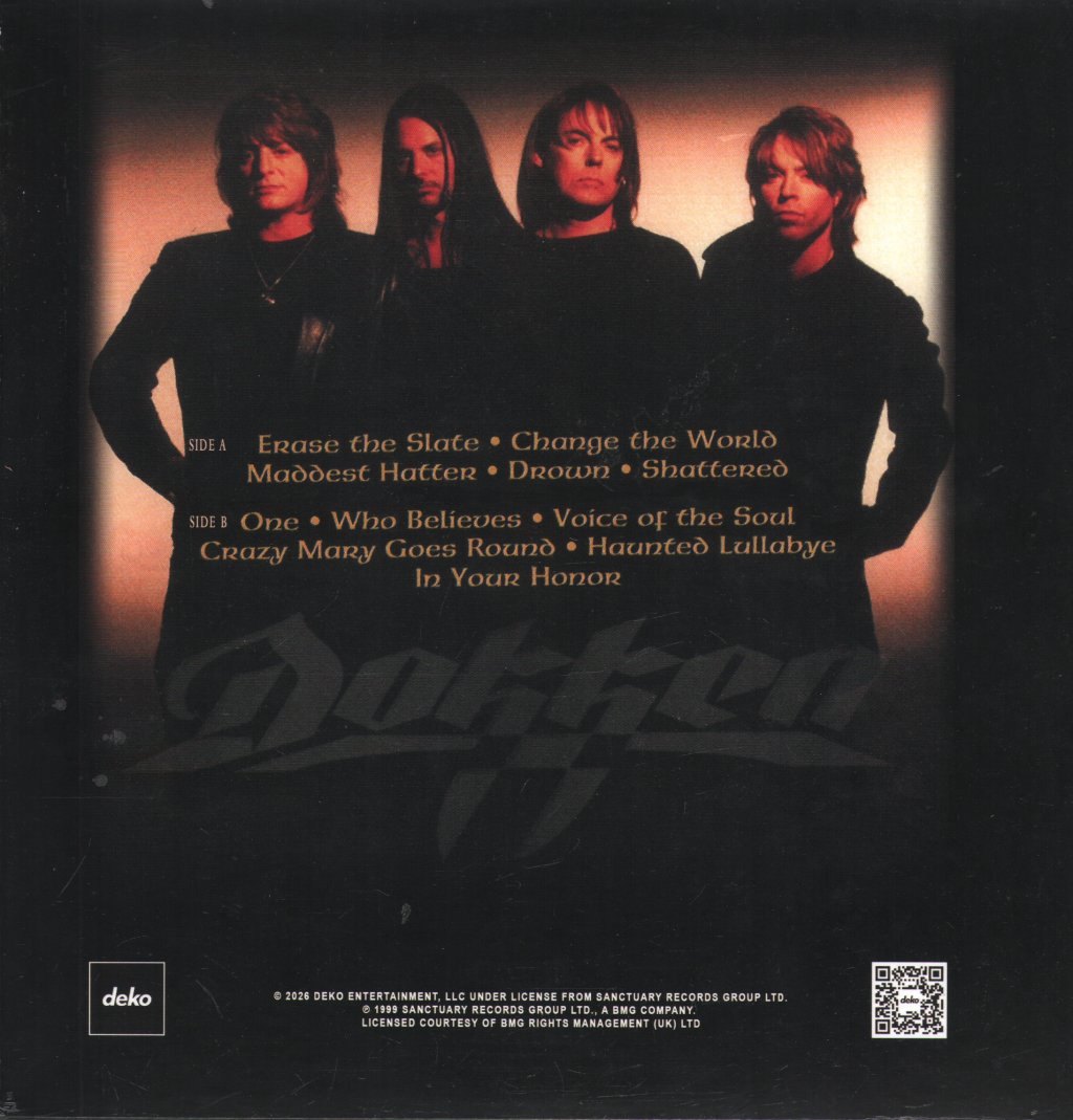 Dokken - Erase the Slate - Lp