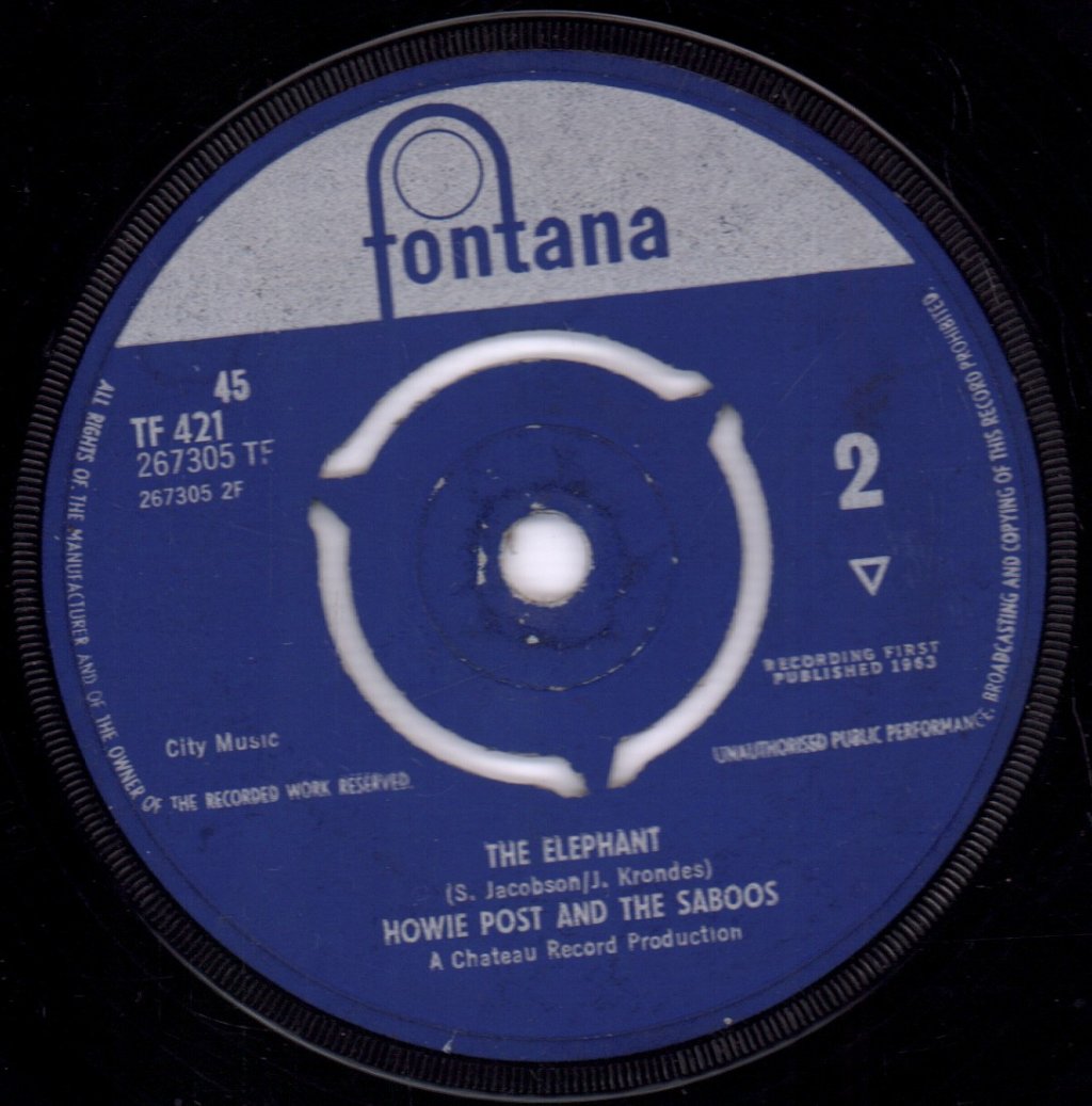 howie post and the swifties - Tom Swift - 7 Inch