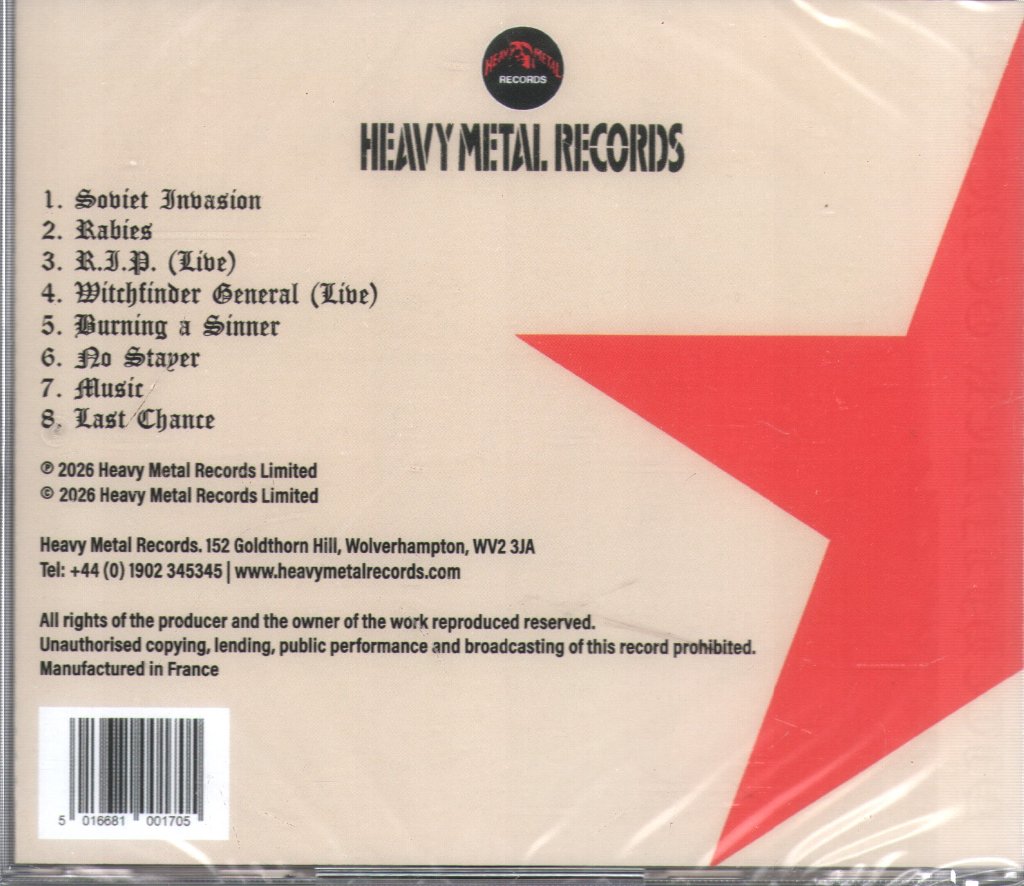 Witchfinder General - Soviet Invasion - Cd