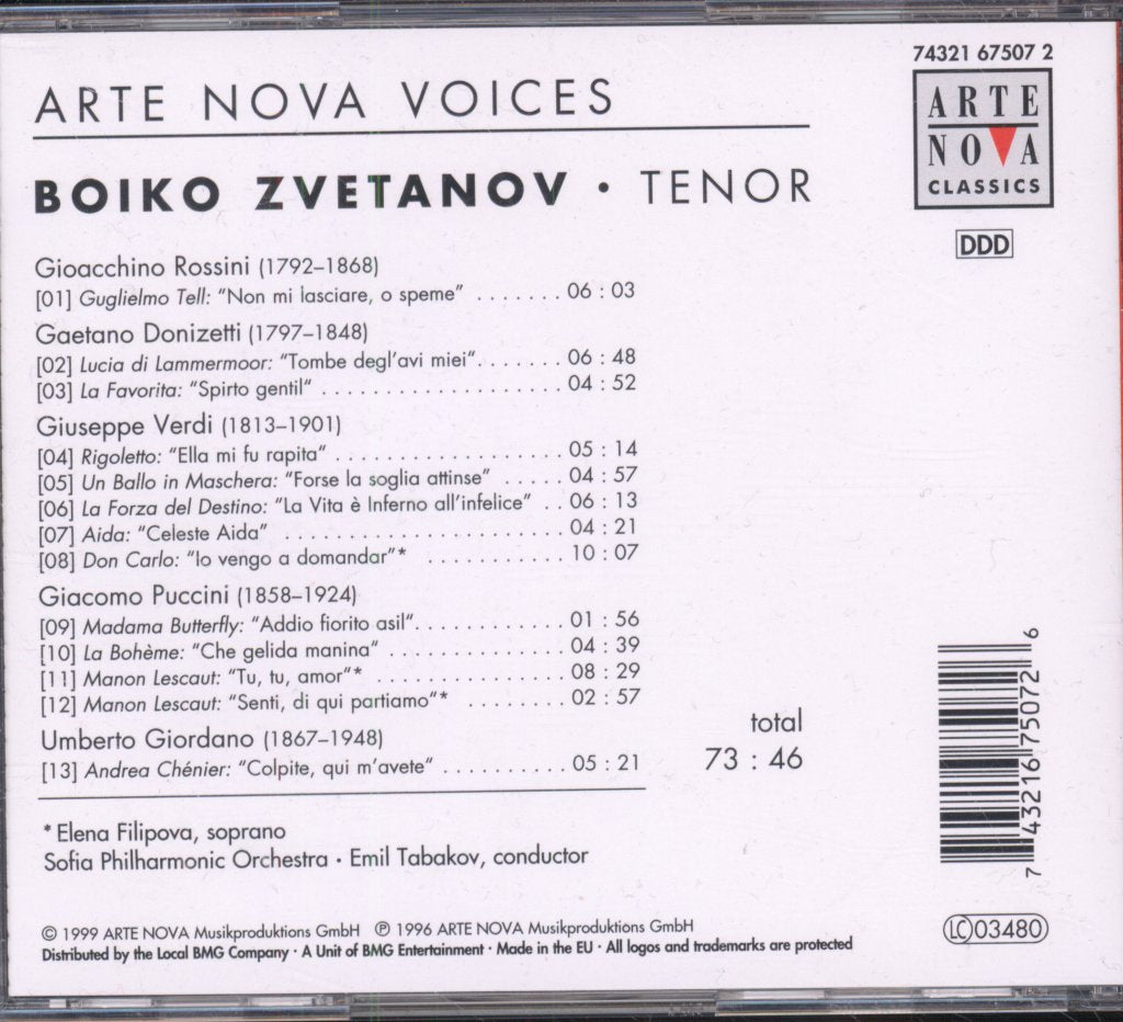 Boiko Zvetanov - Portrait - Cd