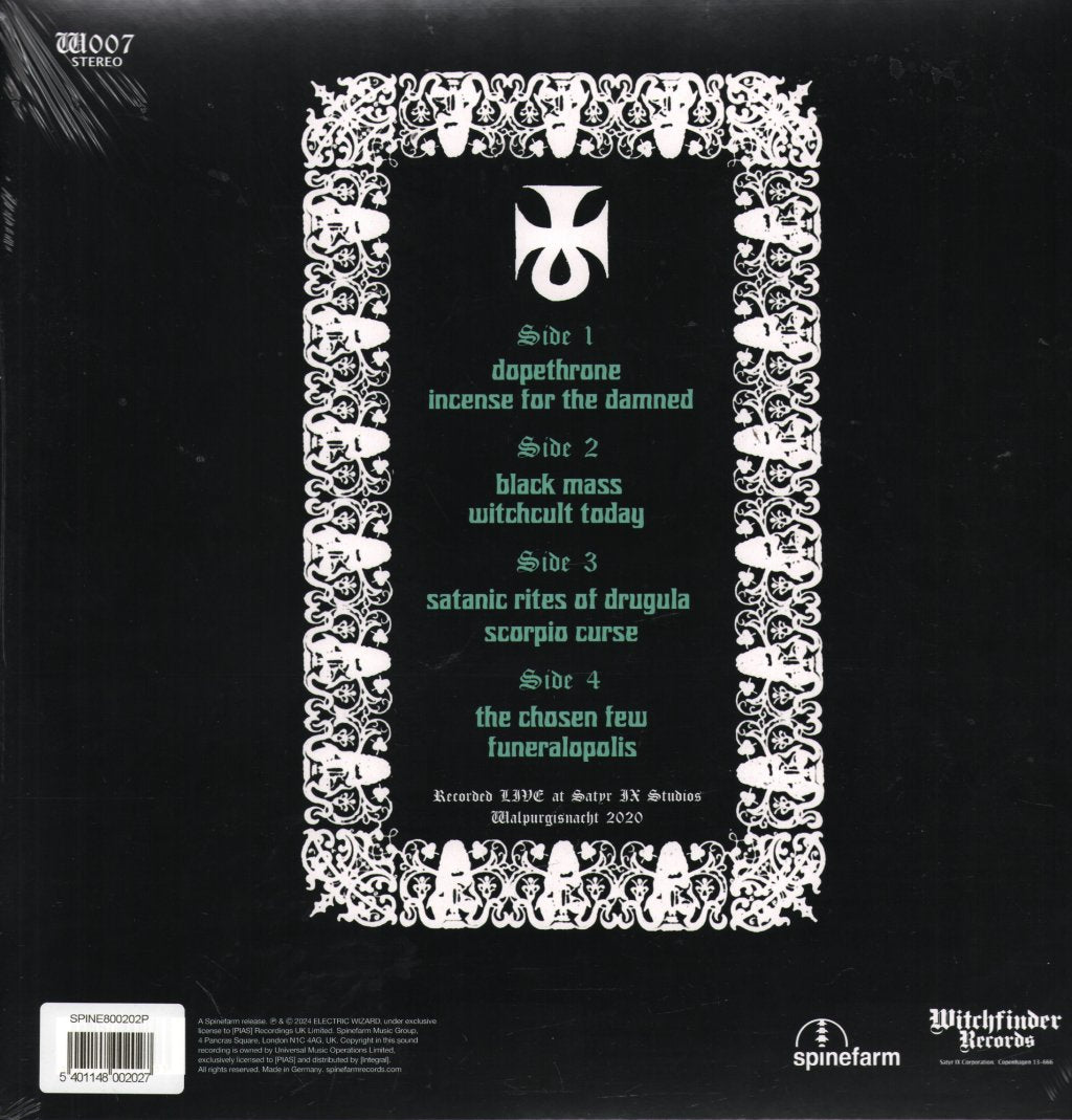 Electric Wizard - Black Magic Rituals & Perversions Vol. 1 - Double Lp
