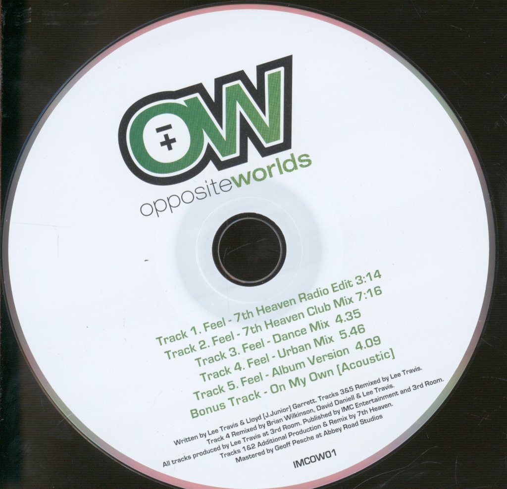 Opposite Worlds - Feel - Cd
