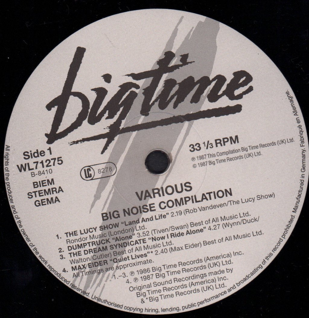 Various Artists - Big Noise Compilation - Lp