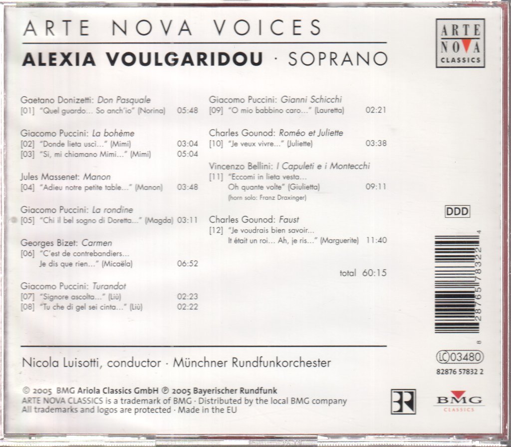 Alexia Voulgaridou, Münchner Rundfunkorchester - A Portrait - Cd