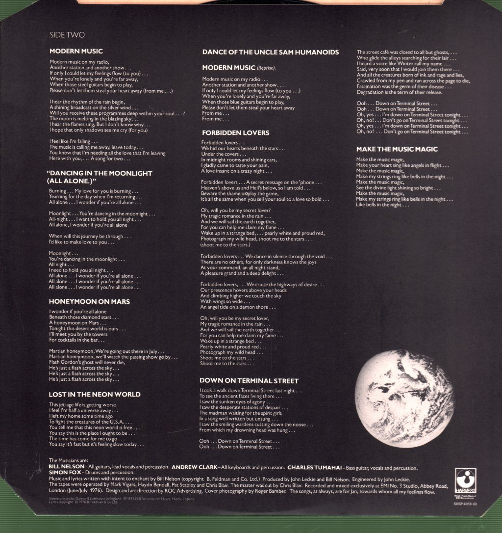 Be Bop Deluxe - Modern Music - Lp